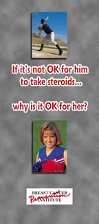 A scientific detailed explanation why the use of hormonal contraceptives increases the risk of developing breast cancer.